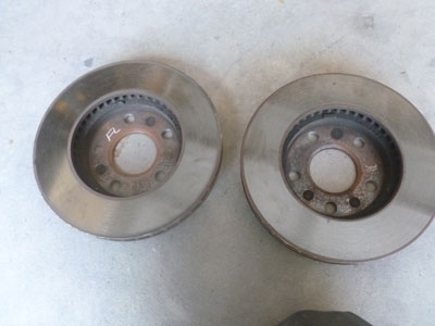 1995 Chevy Camaro - Front Disc Brakes Rotors Vented (Pair)4